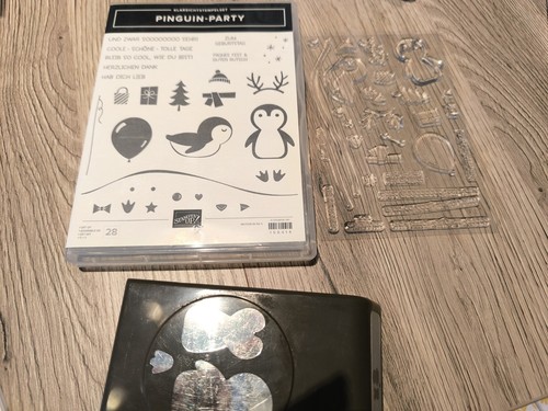 Stampin stempelset pinguin - stampin,