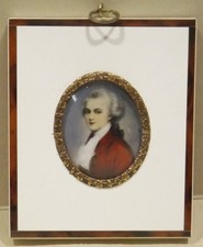 schöne Miniatur Lupen Malerei