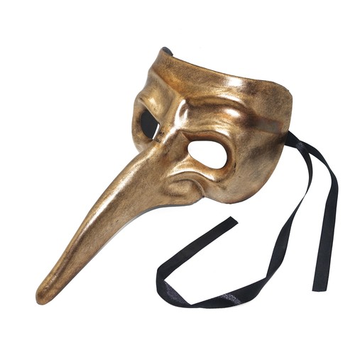 Bronze pestdoktor maske wave - pestdoktor,