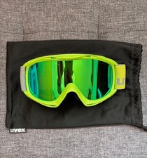 Skibrille uvex Unisex-Jugend Slider grün verspiegelt