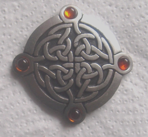 Pewter keltische knoten - :,