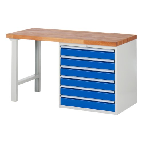 Werkbank mit schubladen - werkbank, 6