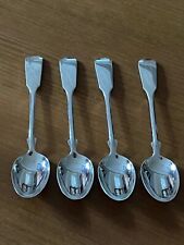 R&B Robbe & Berking, 4   Kaffee Löffel Spaten,  800er Silber,  ca. 13cm