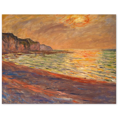 Claude monet strand in - claude,