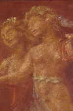 Pastell Malerei akademisch älter antik zwei Grazien Frauen Tanz tanzen expressiv