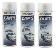 Klarlack matt Spray 3 x 400ml DUPLI-COLOR Cars Lackspray Sprühlack 720352