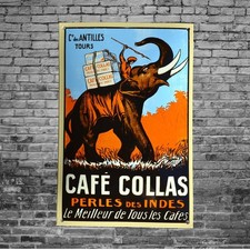 Emaille-Schild CAFE COLLAS