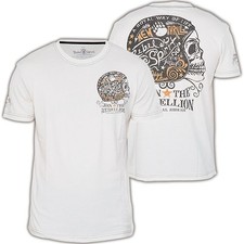 REBEL SPIRIT T-Shirt RSSK151803 Weiß T-Shirts