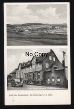 #1176 AK Breidenbach Kr. Marburg-Biedenkopf Gastwirtschaft Metzgerei Runkel