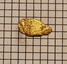Echtes kristallines schweizer Berggold, Naturgold, Goldnugget, Goldstufe, Gold