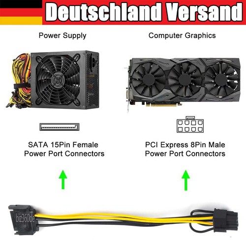 Sata 15pin stecker auf pci - 15pin,