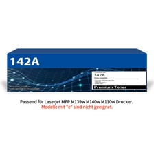 Toner  Für HP 142A Black Für
