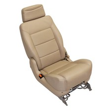 Ledersitz hinten links 3. Reihe Ford Galaxy I Einzelsitz Leder gelocht beige
