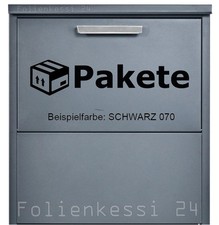Paketbox Pakete Aufkleber Post