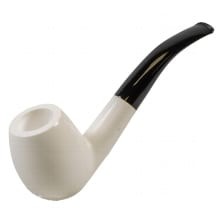 Meerschaumpfeife block bent - meerschaumpfeife,