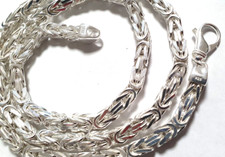 KÖNIGSKETTE 925 Sterling Silber 6 mm Kette 65 cm  -DAMEN;HERREN!!!