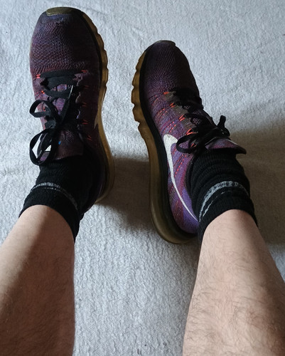 Nike air max flyknit lila - nike,