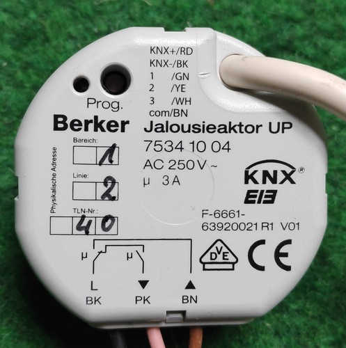 Berker jalousieaktor 1fach - berker,