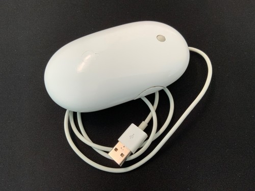 Apple mighty mouse - mighty, wired