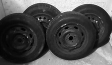 4x Winterreifen auf Stahlfelge