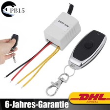 Funkschalter DC4V~12V Schalter mit Fernbedienung Fernschalter Empfänger + Sender