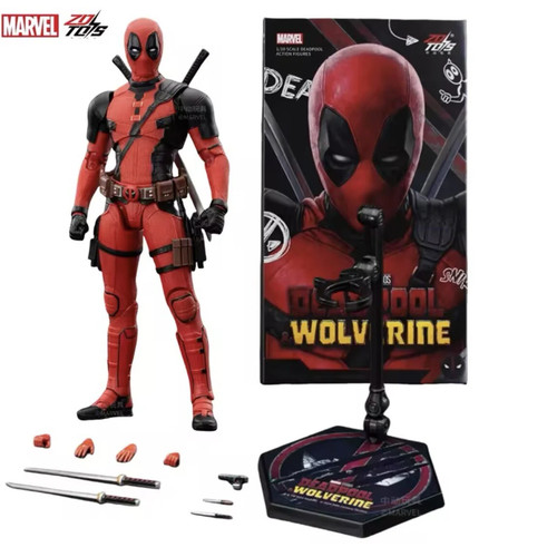 Deadpool actionfigur 18cm - actionfigur,