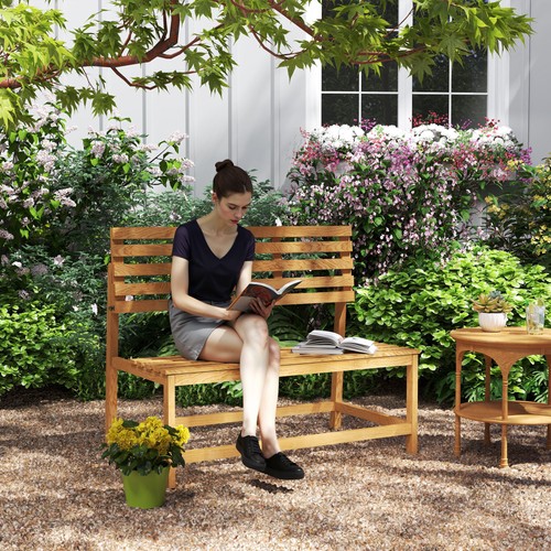 Outsunny sitzer gartenbank - outsunny,