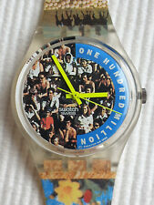 Vintage SWATCH watch GZ 126 People, 1992 OVP, ungetragen