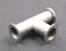 ISO-KF T-Stück Aluminium DN25 Einbaulänge E= 107mm Vakuum-Anwendung