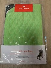 Maclaren reversible seat liner wendbare Sitzauflage für alle Buggies NEU