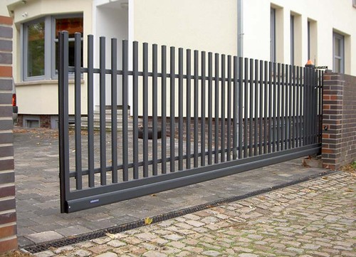 Elektrisches schiebetor - schiebetor, aw