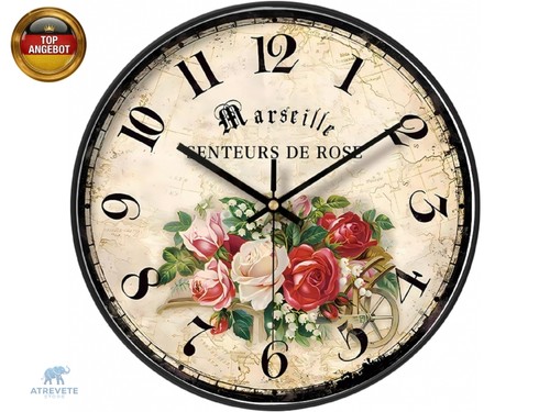 Zoll garten wanduhr bunte - garten,