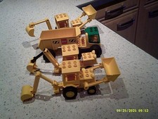 Lego Duplo Bagger LKW Kipper Radlader  Baustelle Fahrzeuge