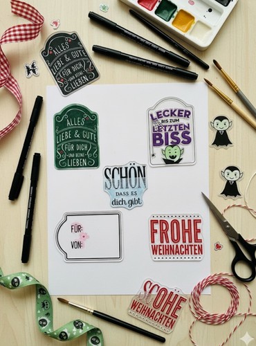 Stempel set 14x14 - cm, –