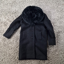 Jigsaw Mantel Damen 10 schwarz