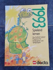 LEGO System vintage Booklet dacta 80er 90er 80s 90s promo classic Werbung rare