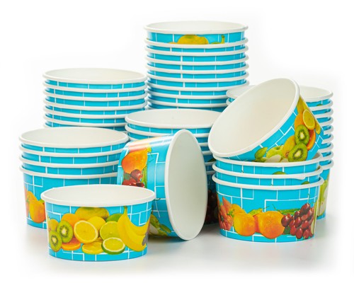 50x eisbecher pappe - 50x,