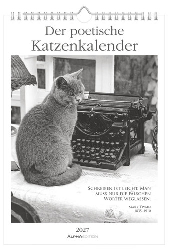 Der poetische katzenkalender - der,