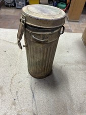 DEUTSCHE Gasmaskendose 2.WK  Getarnt