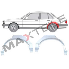 Für BMW 3 E30 1982- 1987 4