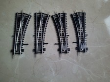 4 Weichen 6813 / 6814 Tillig / BTTB ohne Antriebe Standard TT (TT15)