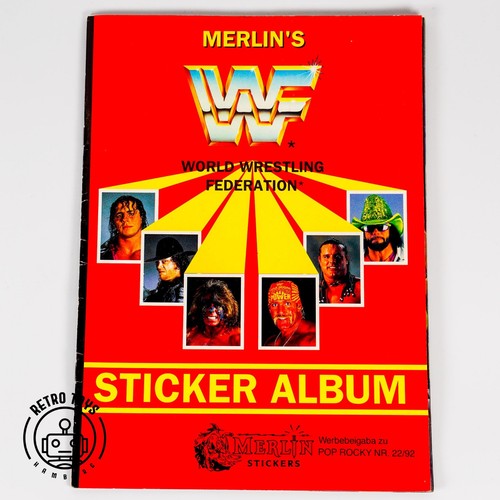 Wwf sticker album - sticker, toller