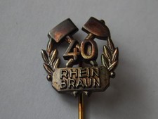Rhein Braun Anstecknadel für