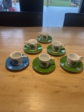 Keith Haring by Könitz  Tassen Espresso mit Unterteller 12 Teile