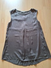 Maliparmi Top braun Seide /