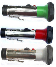 1x Neuwertig Germany Rot Crone LED SMD E10 alte Taschenlampe Retro Licht Leuchte