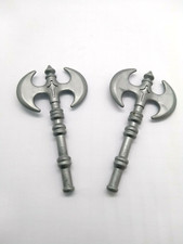 *Playmobil* 2x Axt silber *Ritterburg 3315, 7762, 4646, 5803, 5785, 5783, 5794*