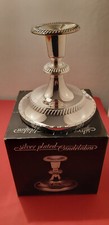 Kerzenständer versilbert Höhe :11 cm