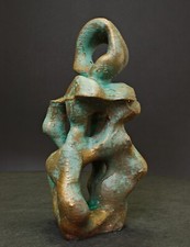 Skulptur Plastik signiert