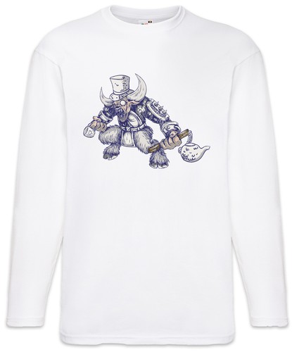 Tea monster langarm shirt - tea,